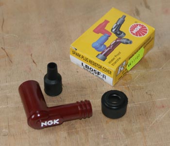 Black NGK Spark Plug Cap